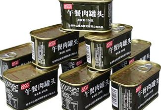灌装肉罐头
